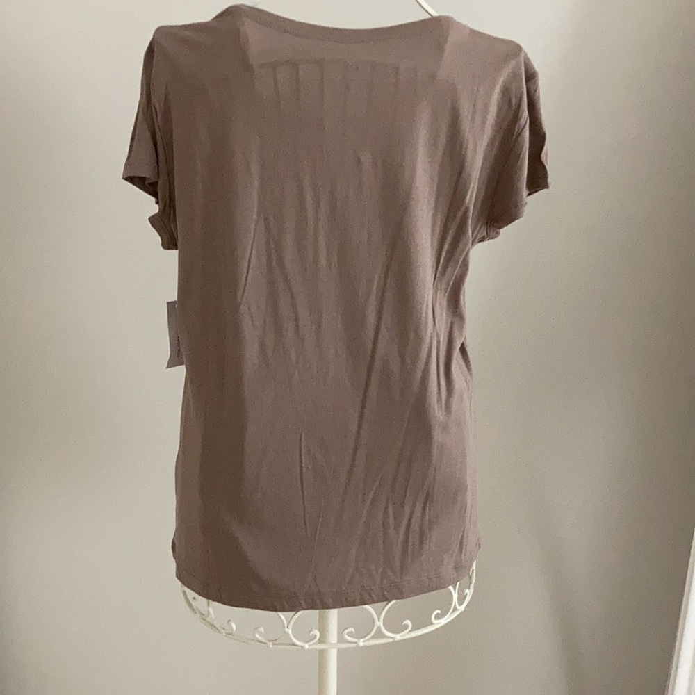 SHORT sleeve embellished tee - Picture 2 of 6